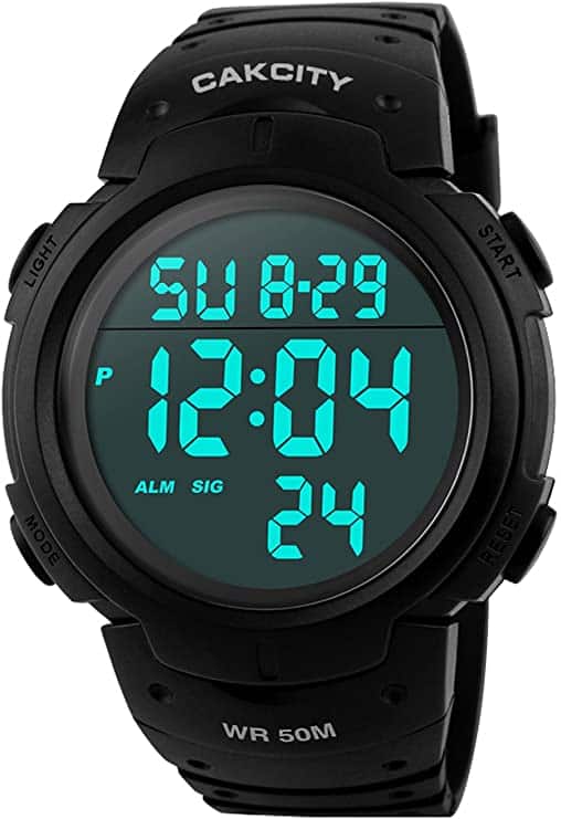 CakCity Digital Sports Watch