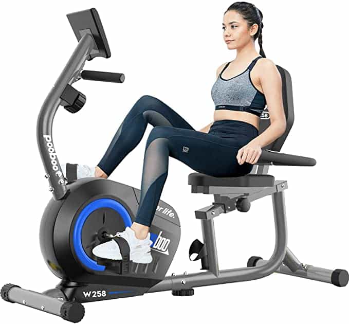 Pooboo Recumbent Exercise Bike