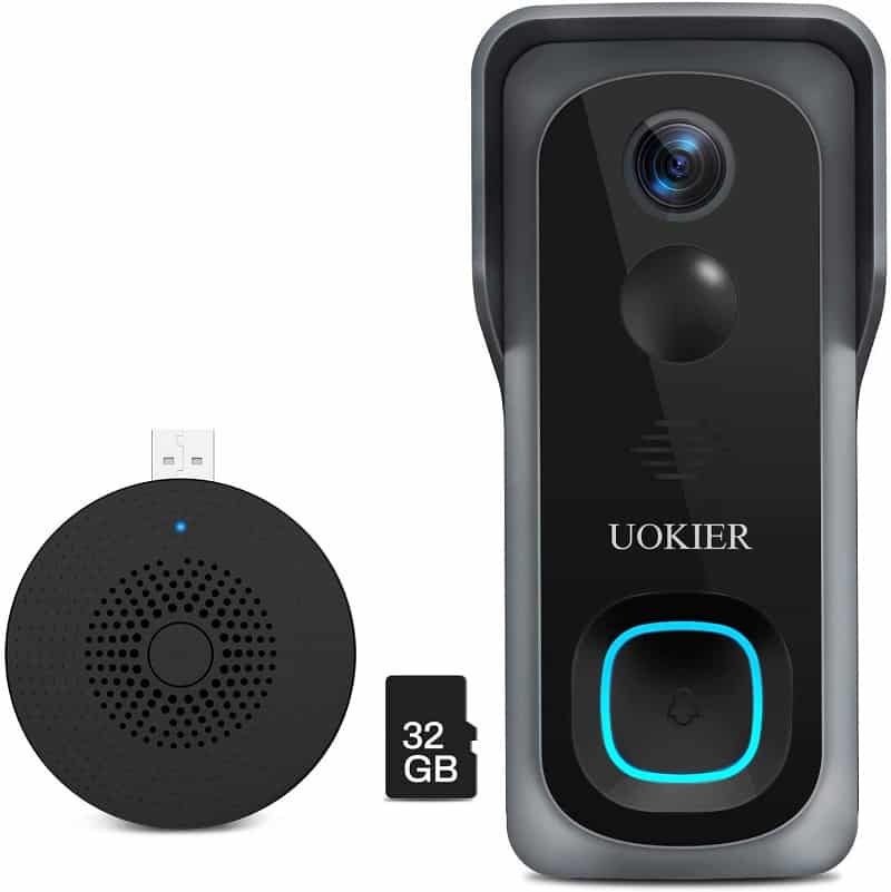 UOKIER WiFi Doorbell Camera