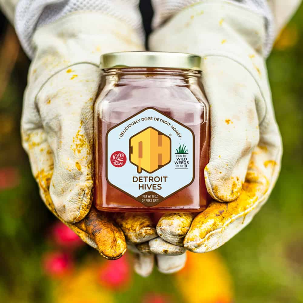 Detroit Hives Raw Wildflower Honey