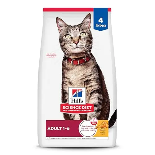 Hill's Science Diet Adult dry cat food for general nutrition