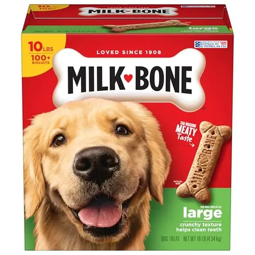 Milk-Bone original large dog biscuits for dental health