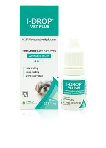 I-DROP VET PLUS eye drops for dogs with dry eye