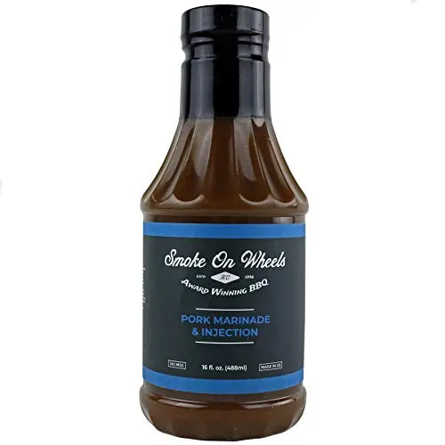 SOW Smoke on Wheels Pork Marinade bottle