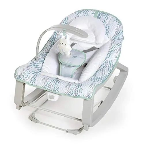 Ingenuity 3-in-1 baby bouncer with vibrating seat and toy bar