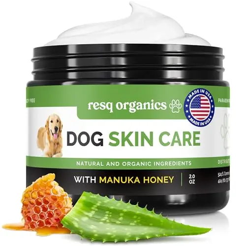 ResQ Organics pet skin treatment ointment