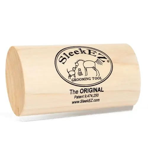 SleekEZ dog brush for shedding and grooming