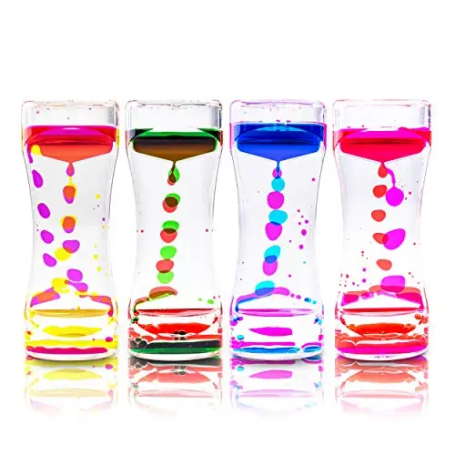 Super Z Outlet liquid motion bubbler with colorful droplets descending slowly