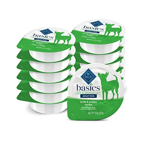 Blue Buffalo Basics wet dog food for small breeds with lamb recipe