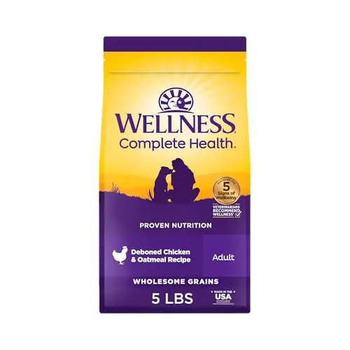 Wellness Complete Health dry dog food with chicken and oatmeal