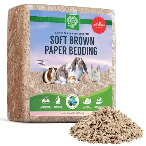 Small Pet Select paper bedding for rabbits and small animals