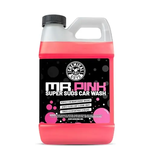 Chemical Guys Mr. Pink car wash soap bottle with candy scent