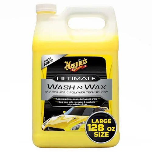 Meguiar's Ultimate Wash and Wax gallon container