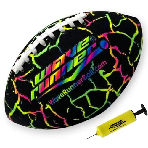 Wave Runner Grip It water football in lake environment