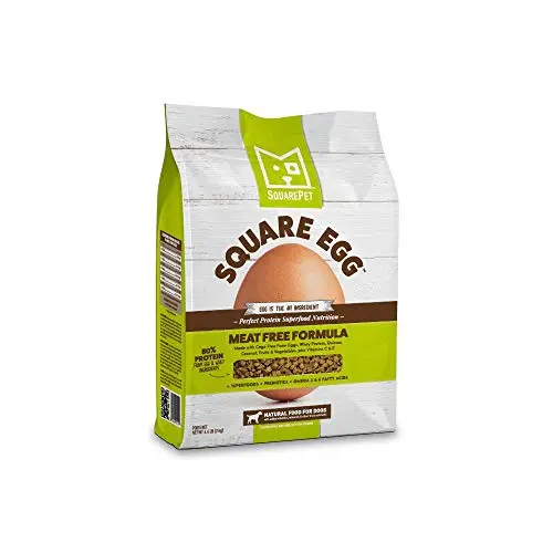 SquarePet Square Egg dry dog food with gentle kibble for senior dogs