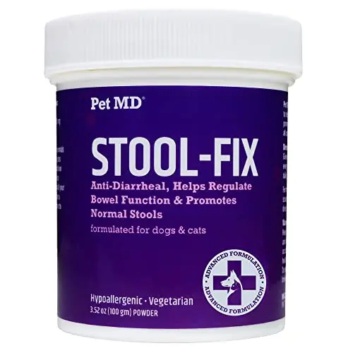 PET MD Stool-Fix powdered clay for pet diarrhea