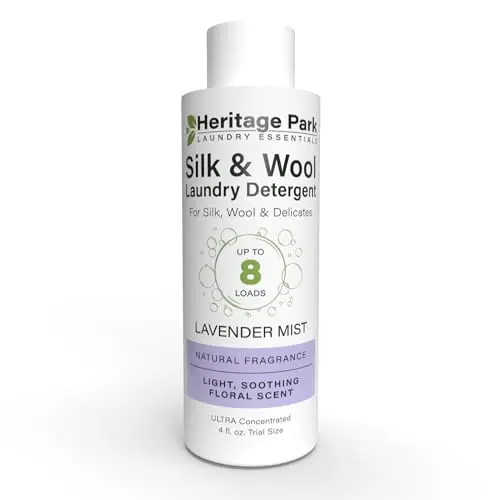 Heritage Park silk and wool laundry detergent for delicate fabrics