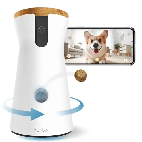 Furbo 360° Dog Camera with treat tossing for pet monitoring