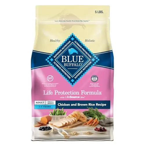 Blue Buffalo Life Protection small breed dry dog food bag