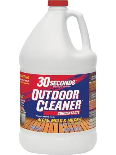 30 SECONDS Outdoor Mold and Mildew Stain Remover gallon bottle