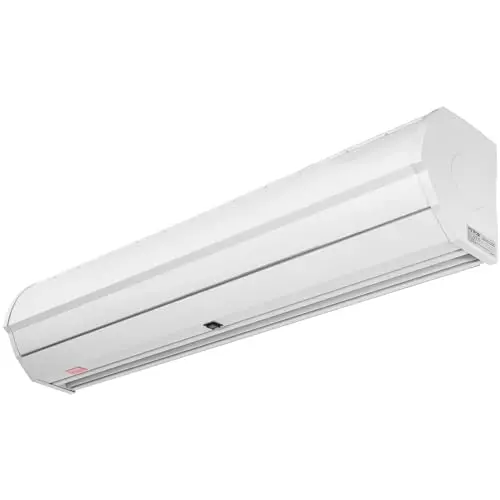 VEVOR 48-inch commercial air curtain in white mounted above door
