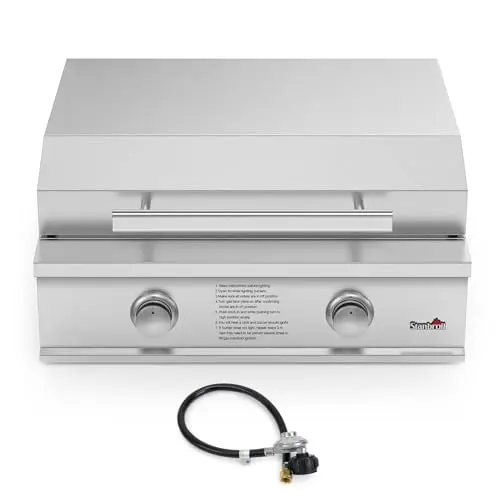 Stanbroil built-in griddle with stainless steel construction