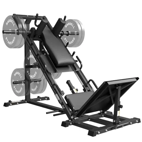 GMWD heavy-duty leg press hack squat machine