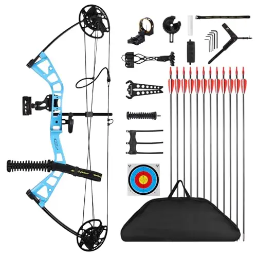 MOTION ZEUS junior compound bow with professional accessories