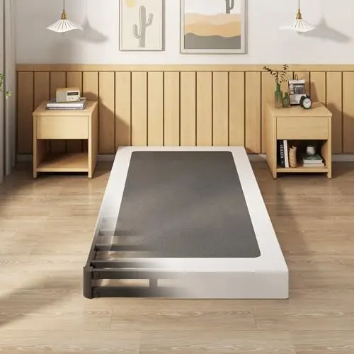 EMODA 5 Inch Twin Metal Box Spring bed base