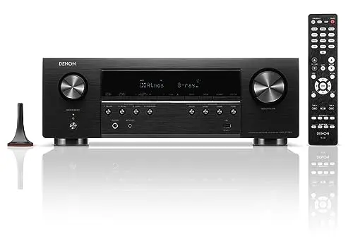 Denon AVR-S770H home theater receiver with multiple ports