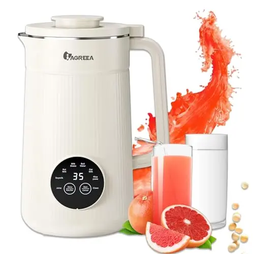 IAGREEA nut milk maker with digital touch control