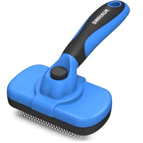 Swihauk self-cleaning slicker brush for pets
