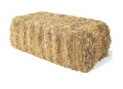 Home and Country USA organic wheat straw bale for animal bedding