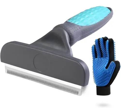 Beiker dog grooming kit with brush and silicone glove