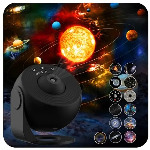 AUSYLE galaxy projector with constellation projections