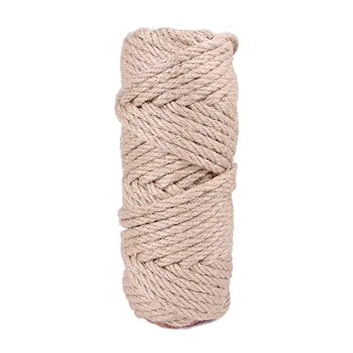 3MNSCD natural jute hemp rope for cat scratcher DIY projects