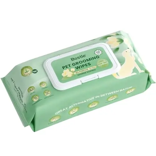 BESTLE pet grooming wipes package
