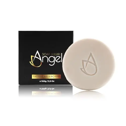 Angel Soap Allure organic cleansing bar for tattoo and piercing aftercare