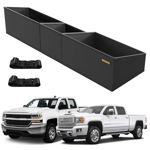 MIKKUPPA fabric under seat storage organizer for Chevy Silverado