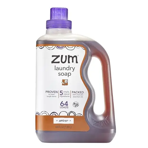 Zum Clean laundry soap with baking soda for body oil removal