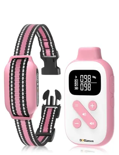DOGLinsen no shock dog training collar with remote
