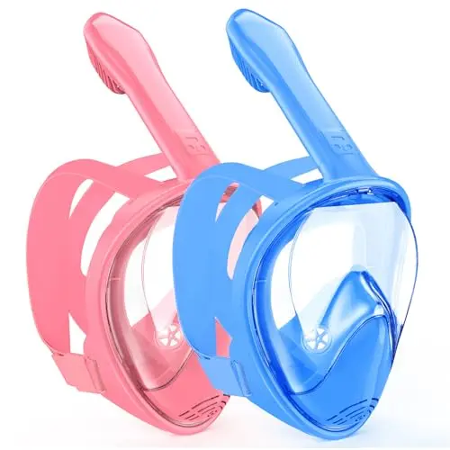 Hydiview kids snorkel mask with camera mount and anti-leak design