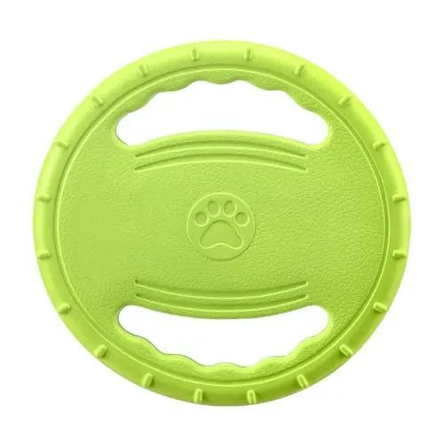 Ovewibi soft flying disc dog toy on water