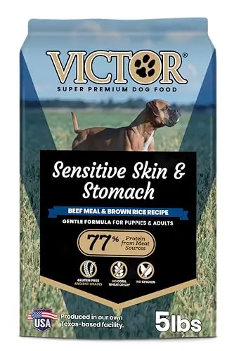VICTOR Super Premium Dog Food for sensitive skin and stomach