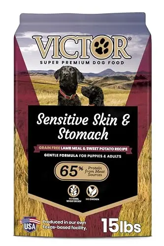 VICTOR sensitive skin and stomach lamb dog food