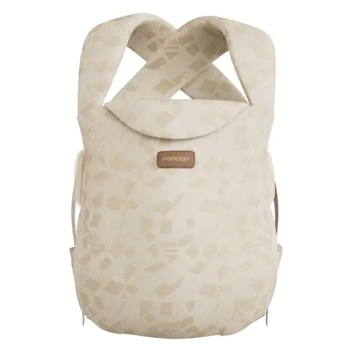 Momcozy WeeSnug newborn carrier with cross-back support