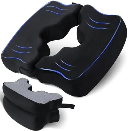 SAHEYER bed sore cushion with segmented memory foam design