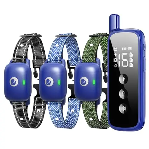 Aikko dog shock collar with remote and vibration feature